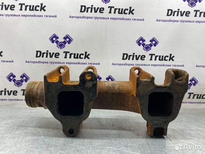 Выпускной коллектор (левая часть) задний Man Tgx