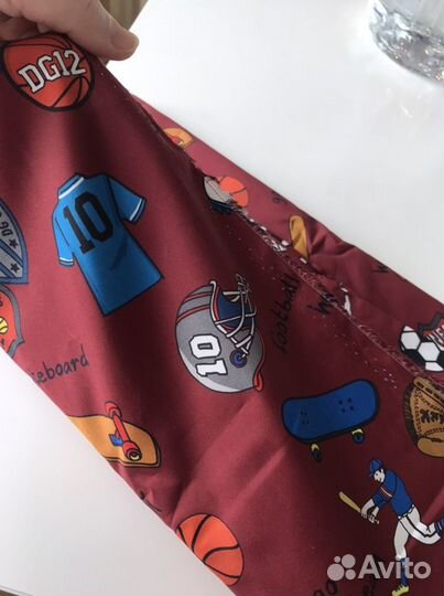 Отрез. Итальянский хлопок сток D&G