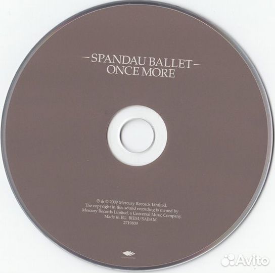 Spandau Ballet - Once More (1 CD)