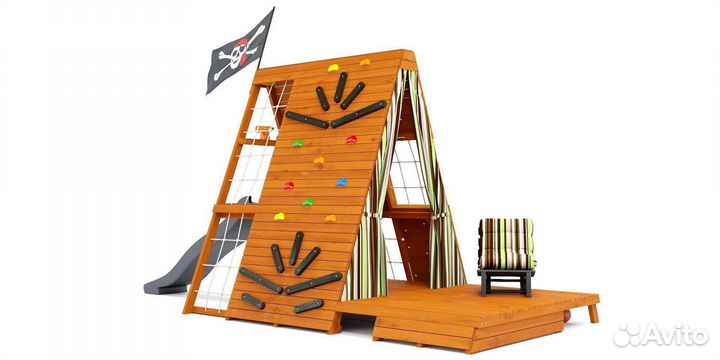 Новый детский спортивный комплекс для дачи