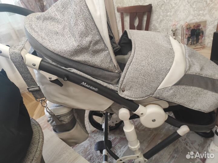 Коляска bebetto murano 2 в 1