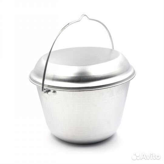 Котелок костровой Следопыт конический 6л.алюм