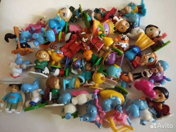 Игрушки из киндера набор