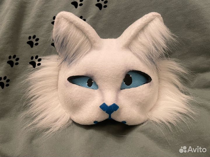 Маска кошки для квадробики