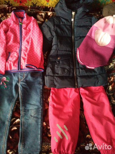 Вещи пакетом на девочку 92- 98
