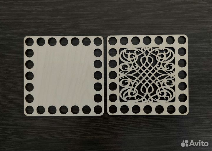 Донышко с крышкой для вязания