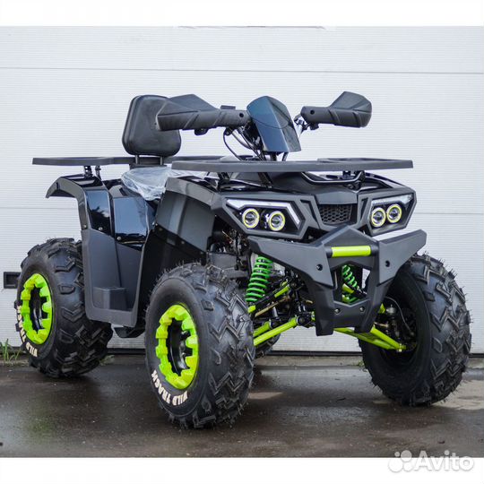 Квадроцикл MotoLand Wild Track 200 Lux (черный)