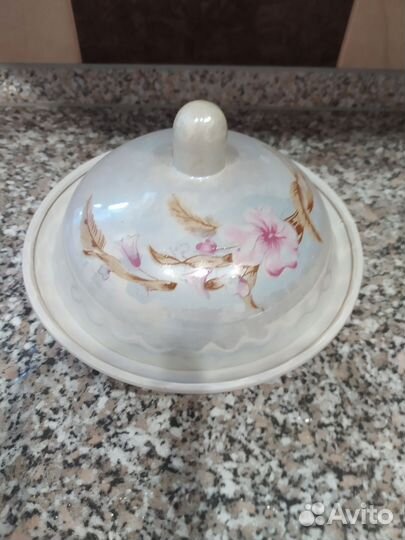 Масленка фарфор