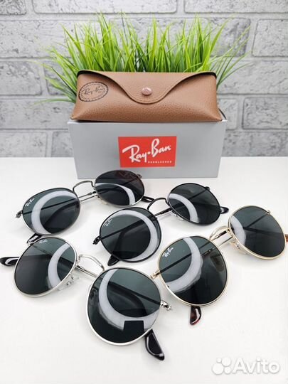 Очки Ray Ban Round Metal 3447 Classic Blue