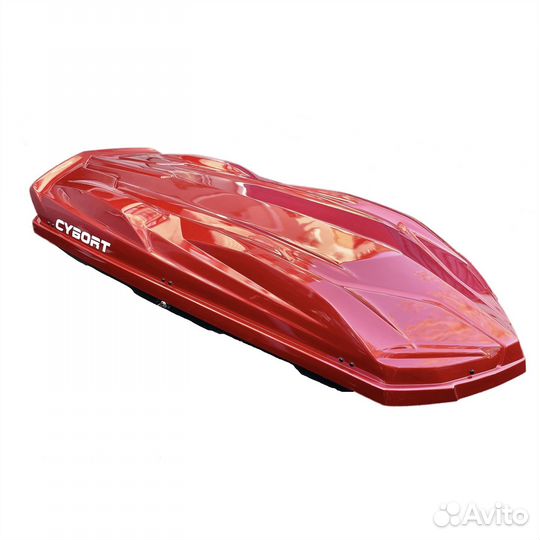 Автобокс cybort F1 красный металлик