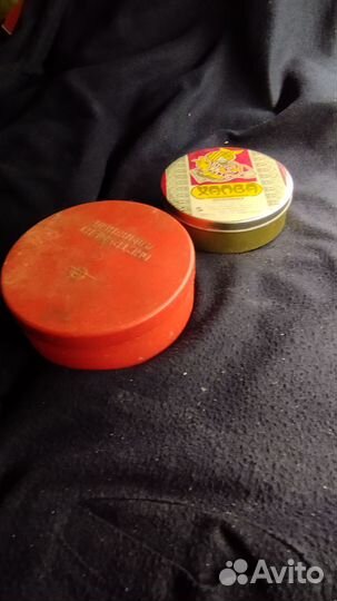 Коробки банки из жесть и др