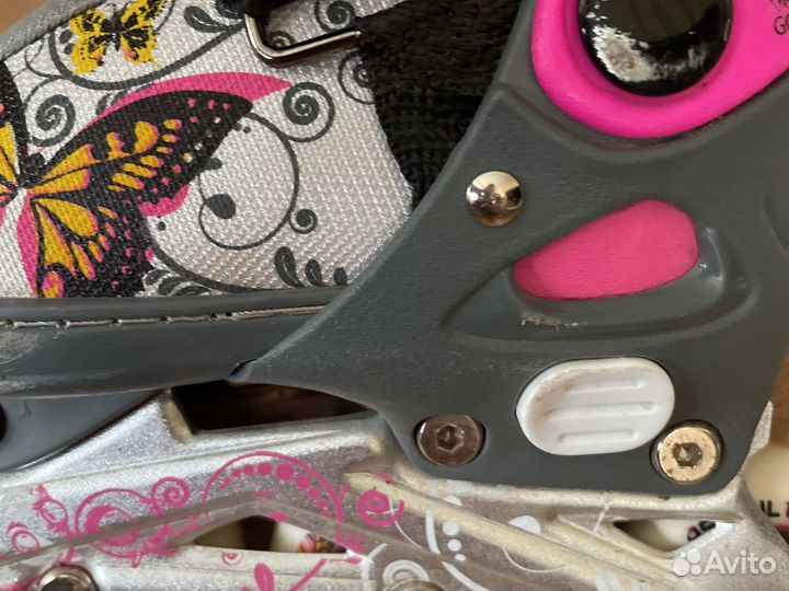 Роликовые коньки раздвижные 29-32