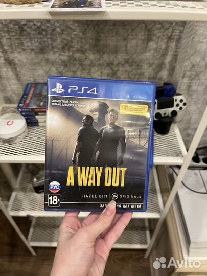 Игра для приставки PS4 A way out
