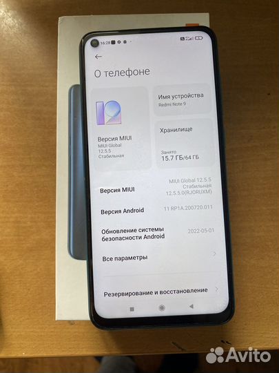 Xiaomi redmi note 9 64gb