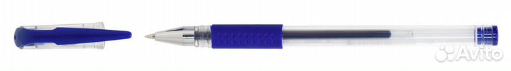 Новые ручки гелевые lite 0,5 мм синие Канцелярия