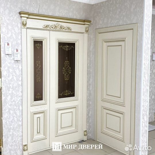 Двери «Идеал золото» в рассрочку