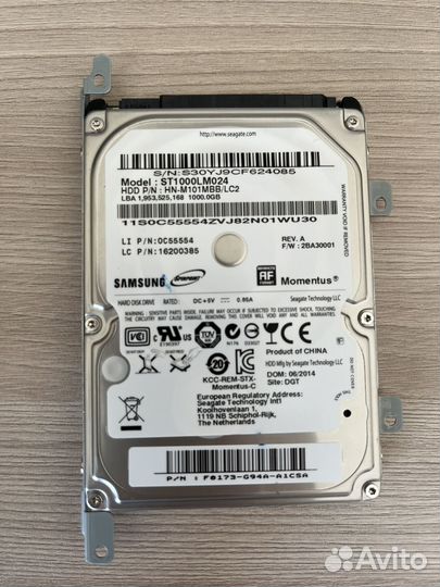 Hdd 1 tb жесткий диск