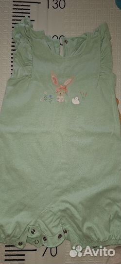 Песочники боди для девочки