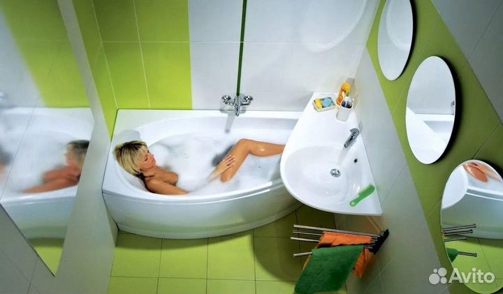 Ванна стальная BLB universal HG 170х75, белая, без отверстий для ручек