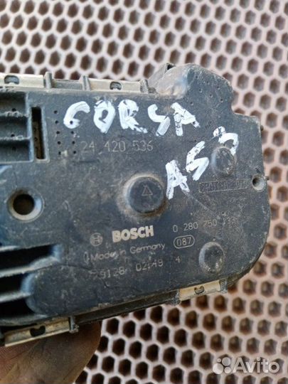 Дросельная заслонка Opel Corsa D Z14XEP 2008