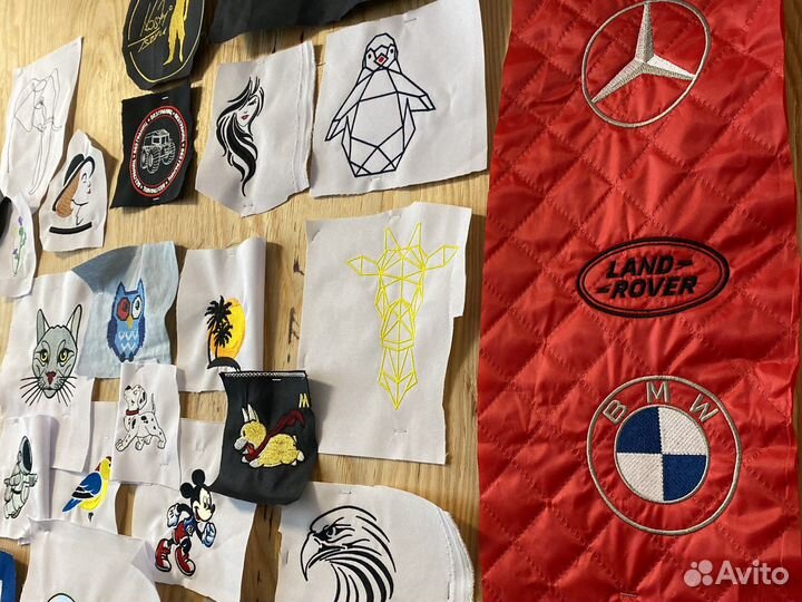 Вышивка логотипов на заказ