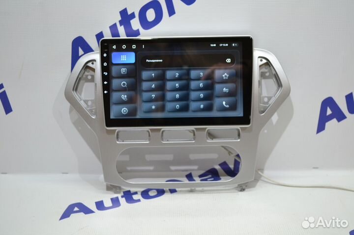 Android магнитола Mondeo 4 кондиционер, есть Teyes