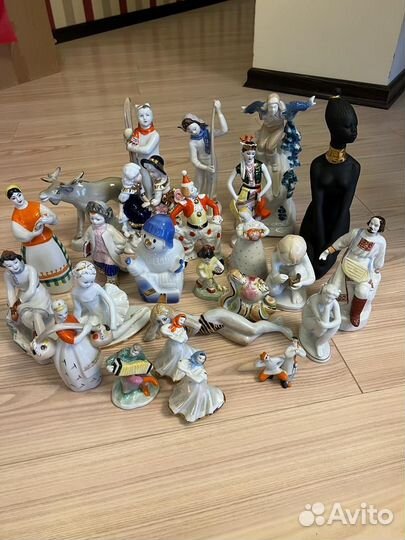 Фарфоровые статуэтки СССР лфз, лзфи, Дулево, зхк