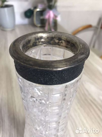 Ваза хрустальная из СССР