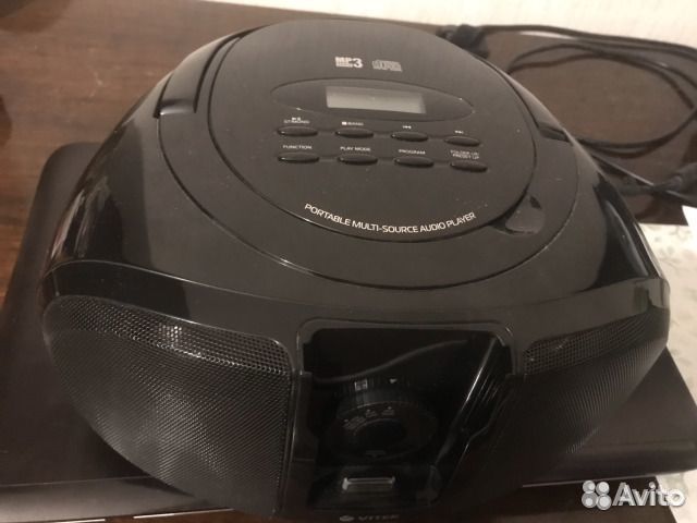 Магнитола vitek VT-3460 док станция iPod