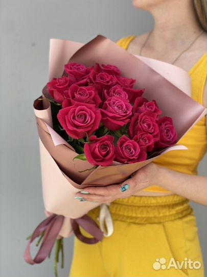 Букет из 15 роз за 100