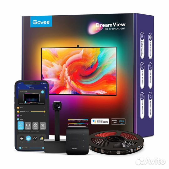 Govee DreamView T1 Wi-Fi подсветка для TV новая