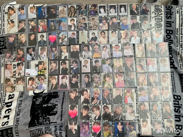 К поп карты TXT официальные