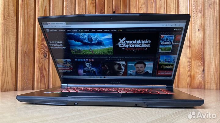 Игровой Мощный MSI GF63 (i5, 12GB, 1650Ti, SSD+HD)