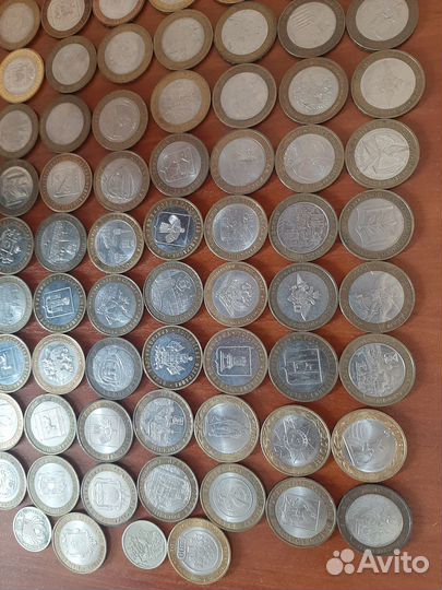 10 рублей биметалл города регионы министерства