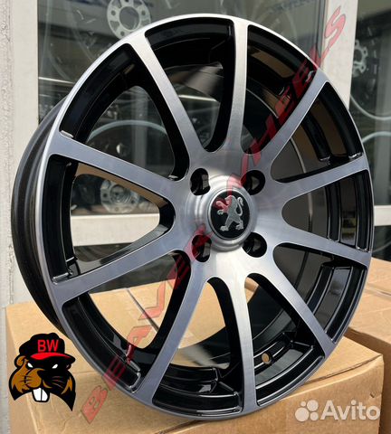 Диски R16 4x108 Peugeot Black Edition купить в Москве | Авито