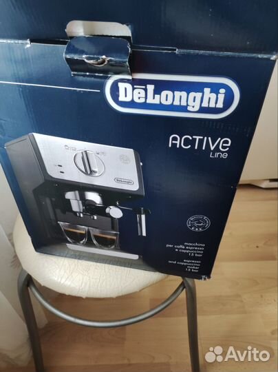 Кофемашина рожковая delonghi новая