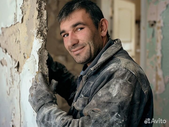 Демонтаж квартиры, стен, пола. Демонтажные работы