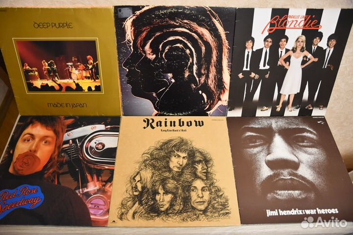 Stranglers Bryan Ferry Rainbow Blondie Deep Purple