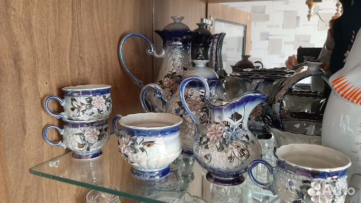 Ваза хрустальная салатник сервизы СССР