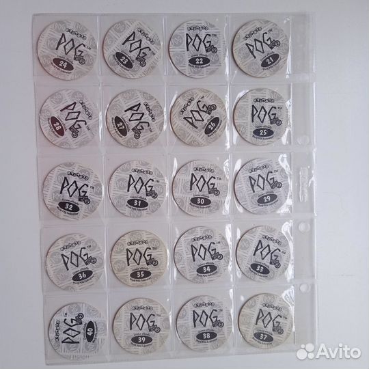 Фишки сотки кэпсы пог2 полная серия