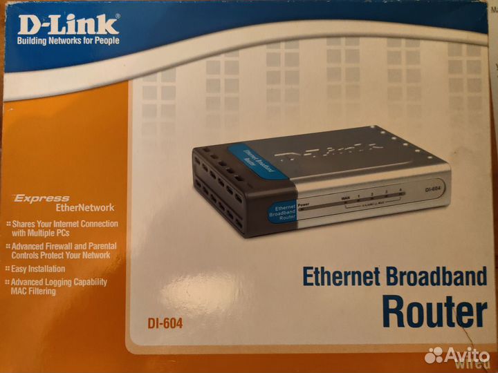 Роутер D-Link DI-604