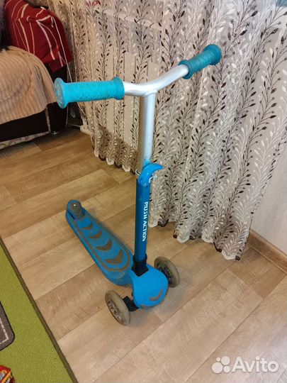 Самокат детский трехколесный бу