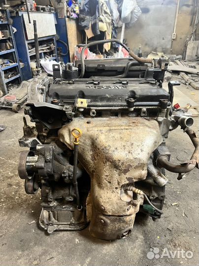 Двигатель Nissan qr20de