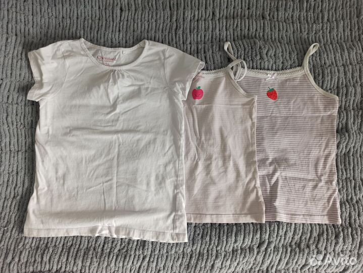 Вещи пакетом на девочку 128-134 пакетом