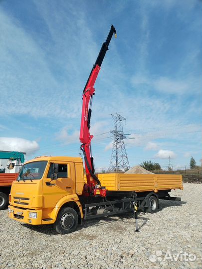 КАМАЗ 4308-3063-69 с КМУ, 2023