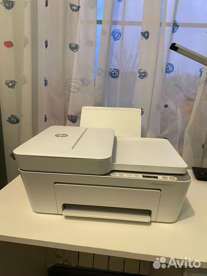 Принтер струйный мфу цветной HP desk jet plus 4120