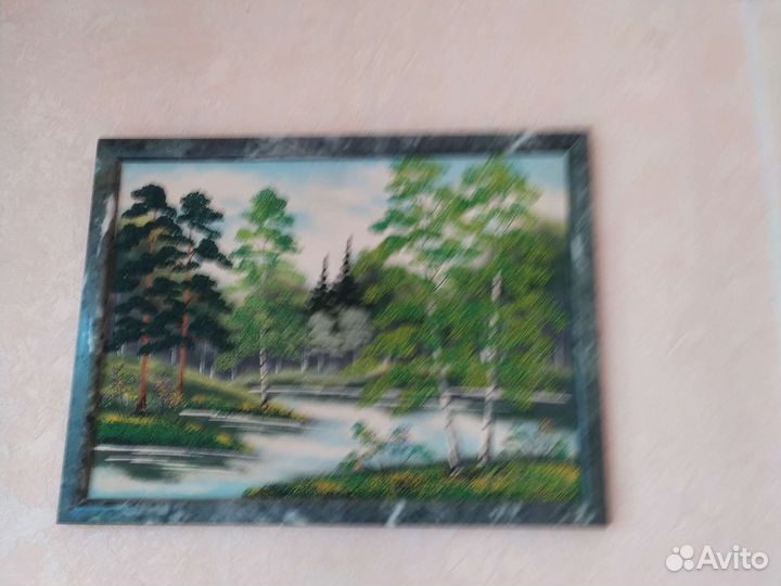 Картина из натурального камня