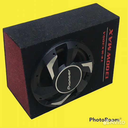 Автосабвуфер активный Pioneer TS-WX300A