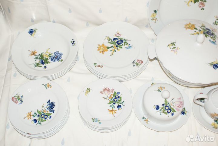 Столовый сервиз Kahla ГДР коллекция 