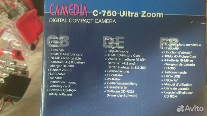 Olimpus C-750 uitra zoom+ подводный бокс olimpus P